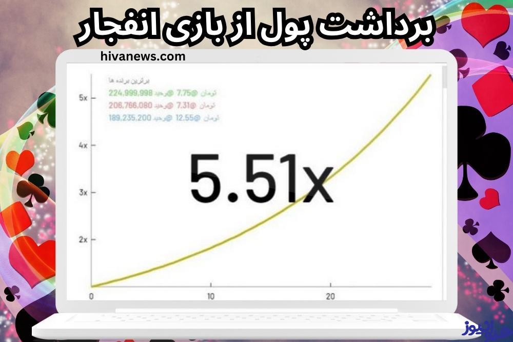 برداشت پول از بازی انفجار