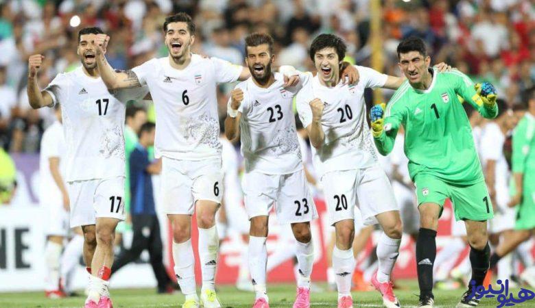 زمان بازی های تیم ملی فوتبال ایران