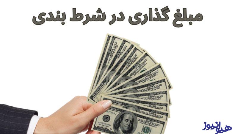 مبلغ گذاری در شرط بندی